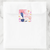 Sticker Carré hj, m (Sac)