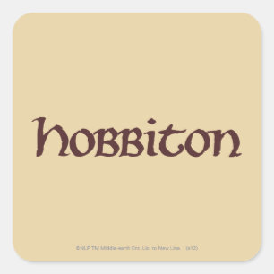 Sticker Carré HOBBITON™ Solide