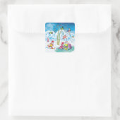 Sticker Carré hockey (Sac)