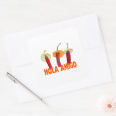 Sticker Carré Hola amigo (Enveloppe)