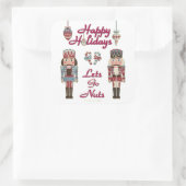Sticker Carré Holiday Nutcracker (Sac)