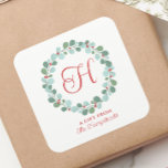 Sticker Carré Holly Ber Christmas<br><div class="desc">Ce design de Noël présente le texte "cuire des esprits brillants" dans une typographie ludique, festive rouge et verte. Cliquez sur le bouton personnaliser pour plus de flexibilité dans l'ajout/modification du texte et/ou des graphiques ! Des variantes de cette conception ainsi que des produits de coordination sont disponibles dans notre...</div>