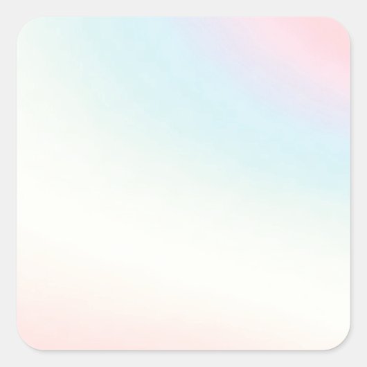 Sticker Carré Hologram (Devant)