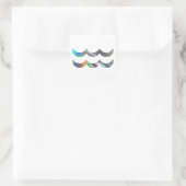 Sticker Carré hologramme Aquarius (Sac)