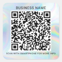 Hologramme personnalisé QR Code Services professio