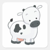 Sticker Carré Holstein Calf (Devant)