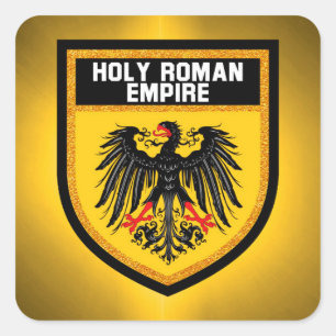 Sticker Carré Holy Roman Empire Flag