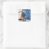 Sticker Carré Homing Pigeon (Sac)
