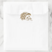 Sticker Carré Homme Angel (Sac)
