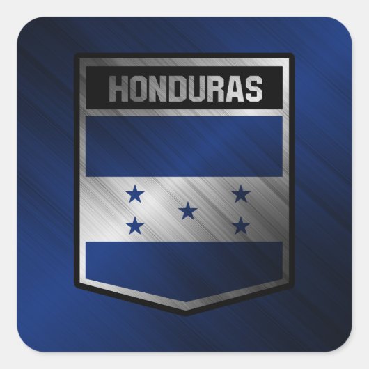 Sticker Carré Honduras (Devant)