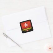 Sticker Carré "Hong Kong Pride" (Enveloppe)