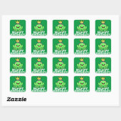 Sticker Carré Hoppy Birthday (Feuille)