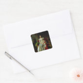Sticker Carré Hortense de Beauharnais et son fils (Enveloppe)