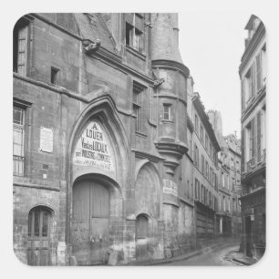 Sticker Carré Hôtel de Sens, fin du XIXe siècle-début