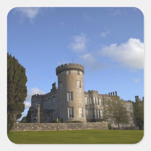 Sticker Carré Hôtel Dromoland Castle à (Devant)