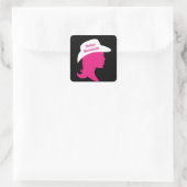 Sticker Carré Howdy Bachelorette (Sac)