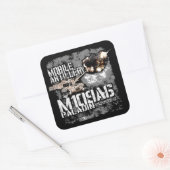 Sticker Carré Howitzer M109 (Enveloppe)