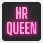Sticker Carré HR Queen 👸 🏻 👑 (Devant)