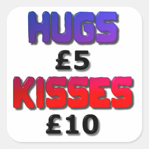 Sticker Carré Huiles 5 Livres Baisers 10 Livres