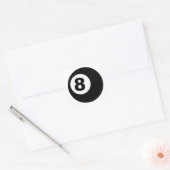 Sticker Carré Huit balles (Enveloppe)