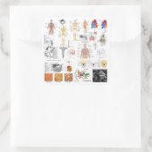 Sticker Carré Human Anatomy Charts (Sac)