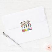 Sticker Carré Humanité (Enveloppe)