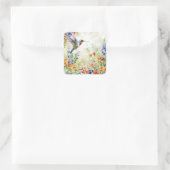 Sticker Carré Hummingbird (Sac)