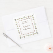 Sticker Carré  Hummingbird Bookplate (Enveloppe)