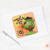 Sticker Carré Humorous Frankenstein (Enveloppe)