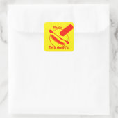 Sticker Carré Hurtin pour un squirtin (Sac)