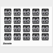 Sticker Carré I Like Cats and Engineering, Engineering Citations (Feuille)