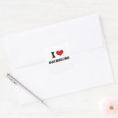 Sticker Carré I Love Bachelors (Enveloppe)