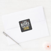 Sticker Carré I Love of Reading and Learning (Enveloppe)