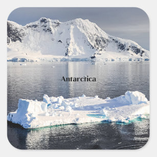 Sticker Carré iceberg de l'Antarctique