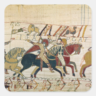 Sticker Carré Ici les Français combattent