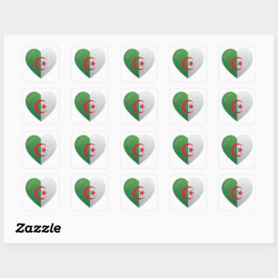 Sticker Carré Icône Amour Afganistan