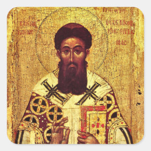 Sticker Carré Icône orthodoxe chrétienne de St. Grégoire Palamas