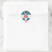 Sticker Carré Icône SYLVESTER™ Pointillée (Sac)