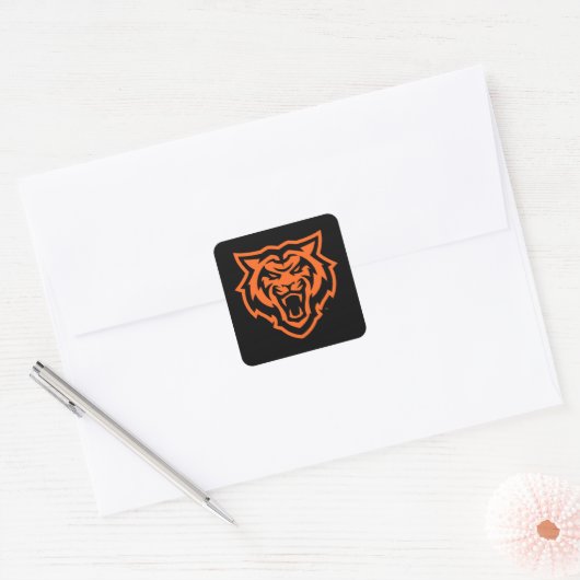 Sticker Carré Idaho State University Bengals Spirit Design (Enveloppe)