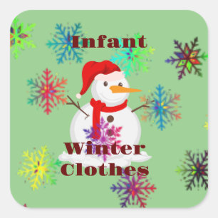 Sticker Carré Idées de stockage famille/autre organisation