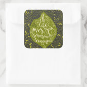 Sticker Carré If Life Gives You Lemons Make A Lemonade (Sac)