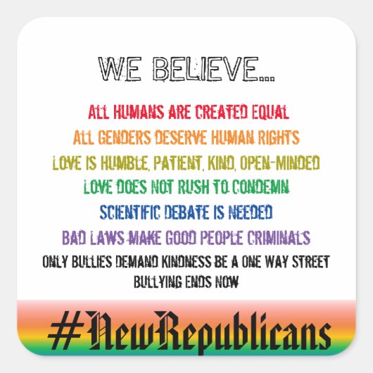 Sticker Carré II (Devant)