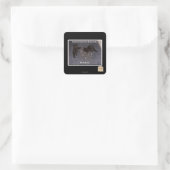Sticker Carré Il a fait défaut (Sac)