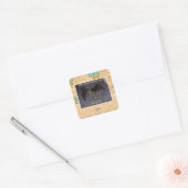 Sticker Carré Il a fait défaut (Enveloppe)