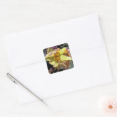 Sticker Carré "il passaggio di fiori" (Enveloppe)