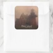 Sticker Carré Île Block (Sac)