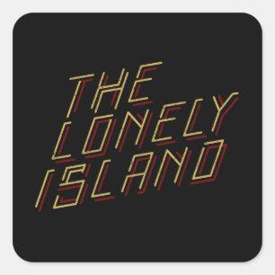 Sticker Carré Île de Digitals