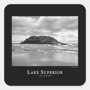 Sticker Carré Îles