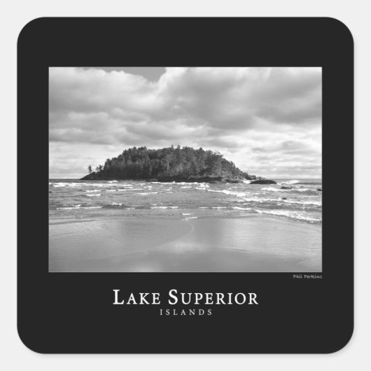 Sticker Carré Îles (Devant)