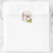 Sticker Carré Illustration de Christmas (Sac)